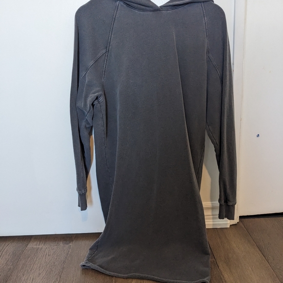 James Perse Hooded Sweatshirt Dress - Picture 6 of 7